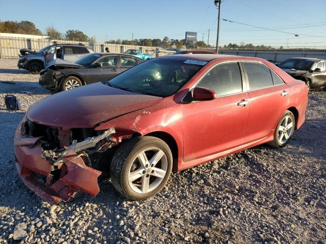 4T1BF1FK3DU660582 - 2013 TOYOTA CAMRY L RED photo 1