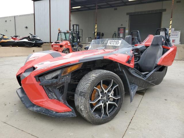 57XAAPHD9L8140398 - 2020 POLARIS SLINGSHOT SL RED photo 9