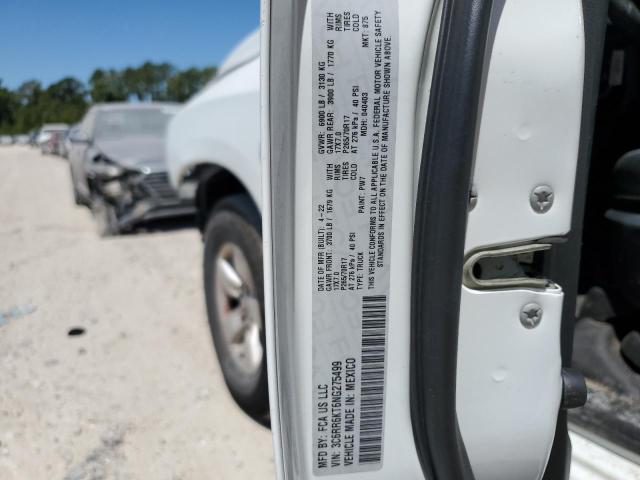 3C6RR6KT6NG275499 - 2022 RAM 1500 CLASS TRADESMAN Biały zdjęcie 13