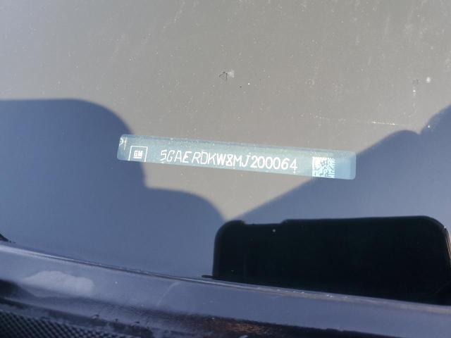 5GAERDKW8MJ200064 - 2021 BUICK ENCLAVE AVENIR შავი ფოტო 13