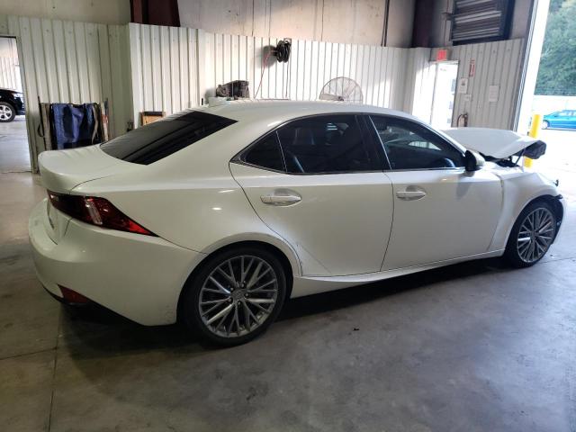 JTHCF1D25E5007189 - 2014 LEXUS IS 250 WHITE photo 3