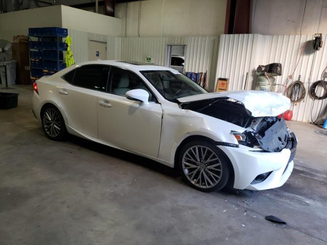 JTHCF1D25E5007189 - 2014 LEXUS IS 250 WHITE photo 4