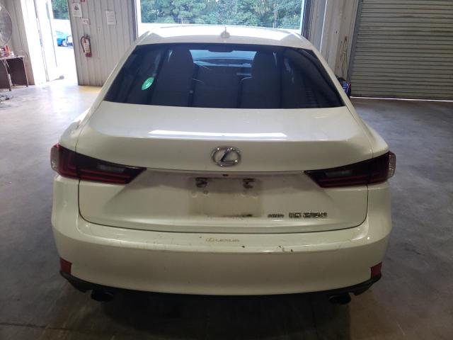 JTHCF1D25E5007189 - 2014 LEXUS IS 250 WHITE photo 6