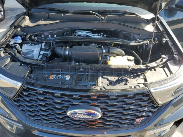 1FM5K7GC2PGA17002 - 2023 FORD EXPLORER ST GRAY photo 12