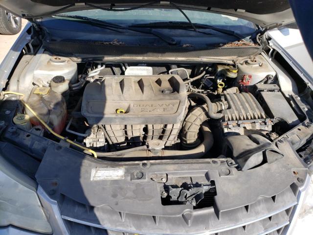 1C3LC46K97N610260 - 2007 CHRYSLER SEBRING GRAY photo 11