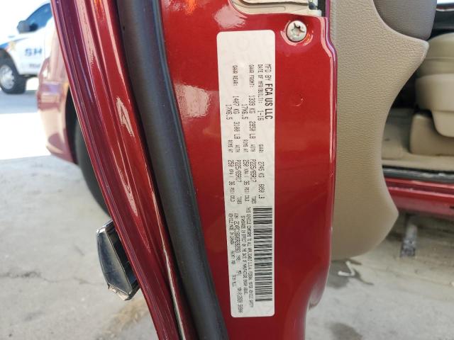 2C4RC1BG0GR282963 - 2016 CHRYSLER TOWN & COU TOURING 栗色 照片 14