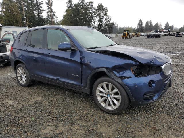 5UXWY3C5XF0E96592 - 2015 BMW X3 XDRIVE28D BLUE photo 4