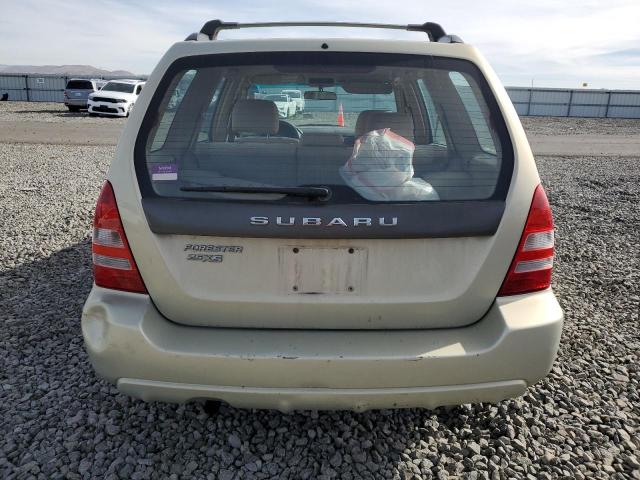 JF1SG65675H721340 - 2005 SUBARU FORESTER 2.5XS ბეჟი ფოტო 6