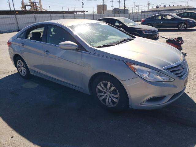 5NPEB4AC7BH031817 - 2011 HYUNDAI SONATA GLS BLUE photo 4