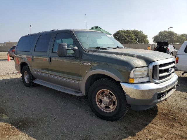 1FMNU42S02ED08318 - 2002 FORD EXCURSION LIMITED GREEN photo 4