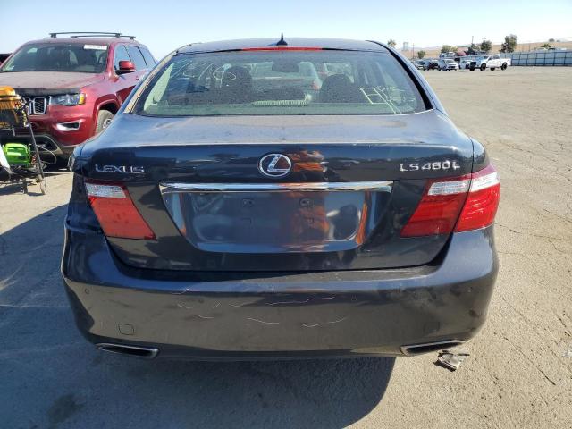 JTHGL46F275011490 - 2007 LEXUS LS 460L GRAY photo 6