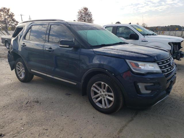 1FM5K7D83GGD06146 - 2016 FORD EXPLORER XLT BLUE photo 4