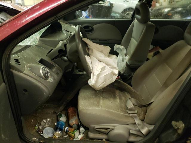 1G8AZ52F45Z169489 - 2005 SATURN ION LEVEL 2 წითელი ფოტო 7