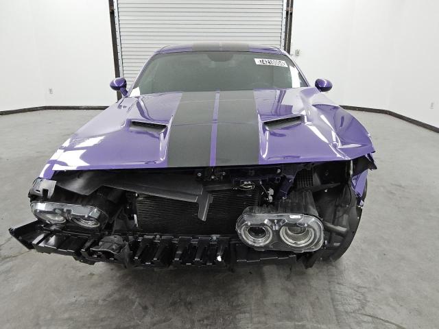 2C3CDZAG9PH596642 - 2023 DODGE CHALLENGER SXT PURPLE photo 5