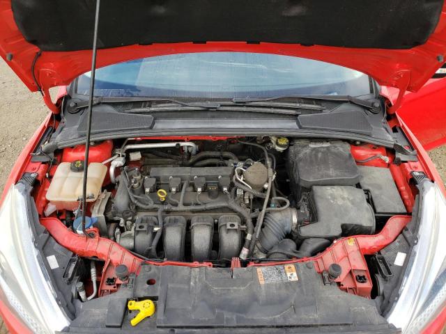 1FADP3F27FL344221 - 2015 FORD FOCUS SE RED photo 11