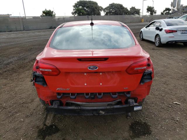 1FADP3F27FL344221 - 2015 FORD FOCUS SE RED photo 6