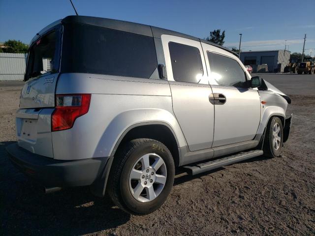 5J6YH1H70AL001582 - 2010 HONDA ELEMENT EX SILVER photo 3