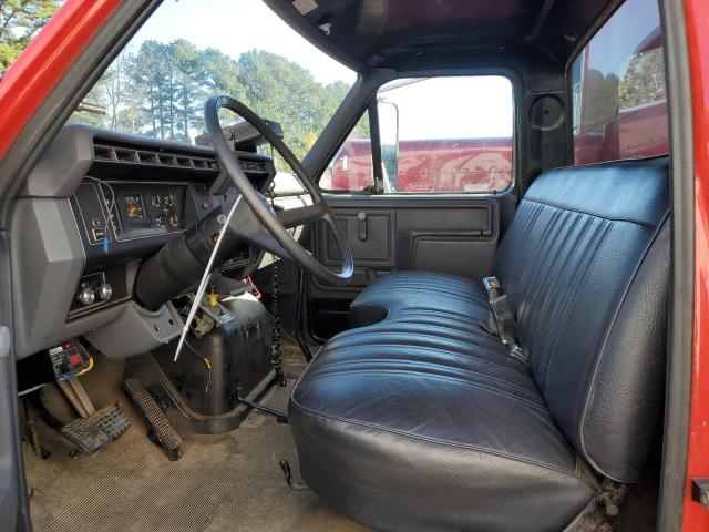 1FDXK84A3KVA61578 - 1989 FORD F800 F RED photo 5