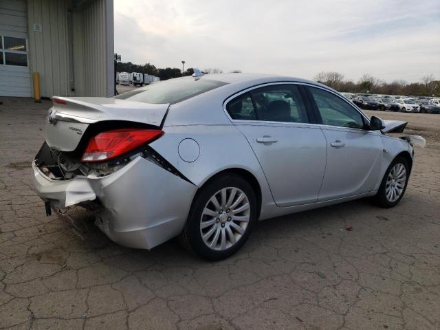 W04GN5ECXB1130908 - 2011 BUICK REGAL CXL SILVER photo 3