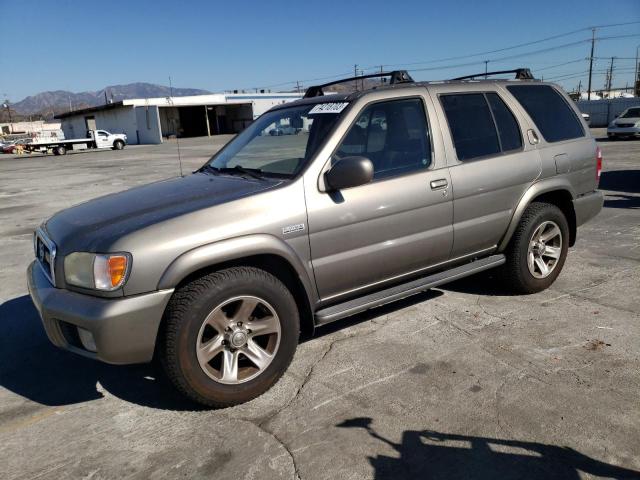 JN8DR09X34W809555 - 2004 NISSAN PATHFINDER LE GRAY photo 1