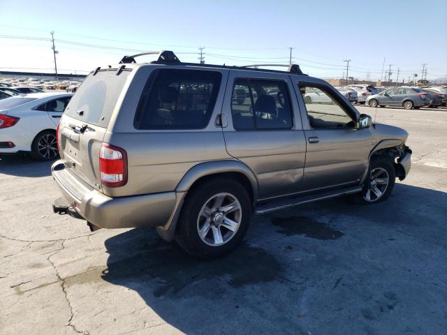 JN8DR09X34W809555 - 2004 NISSAN PATHFINDER LE GRAY photo 3