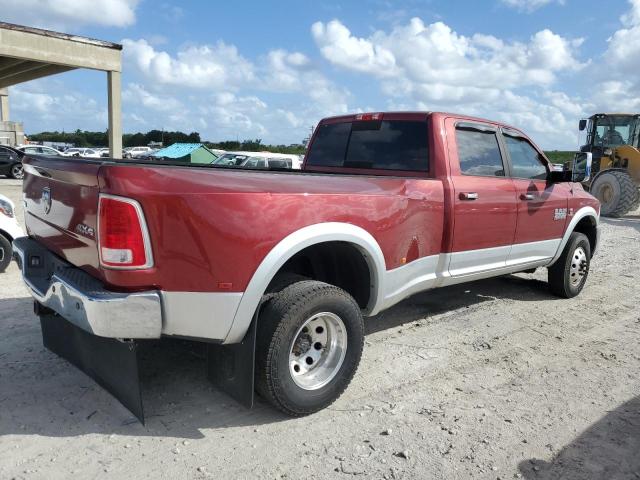 3C63RRJL6DG567581 - 2013 RAM 3500 LARAMIE MAROON photo 3