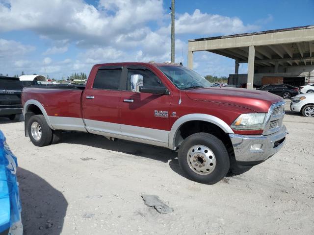 3C63RRJL6DG567581 - 2013 RAM 3500 LARAMIE MAROON photo 4