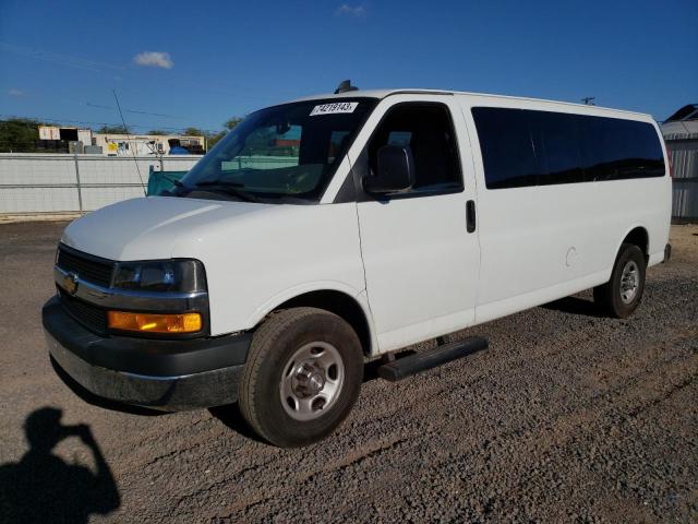 1GAZGPFG1K1241507 - 2019 CHEVROLET EXPRESS G3 LT WHITE photo 1