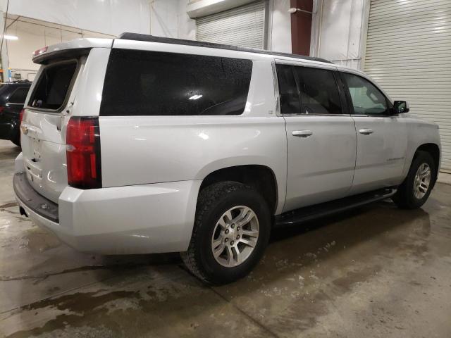 1GNSKHKC8KR353553 - 2019 CHEVROLET SUBURBAN K1500 LT SILVER photo 3