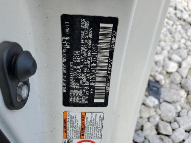 JF1ZNAA13E9701243 - 2014 TOYOTA SCION FR-S 白色 照片 12