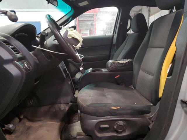 1FM5K8AR5DGA42197 - 2013 FORD EXPLORER POLICE INTERCEPTOR GRAY photo 7