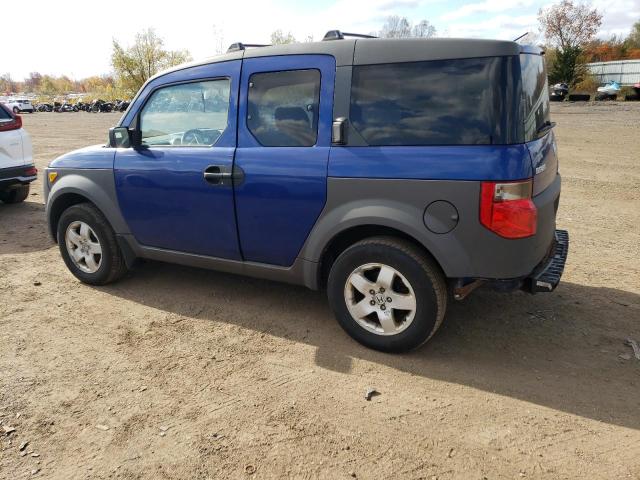 5J6YH18564L006417 - 2004 HONDA ELEMENT EX BLUE photo 2