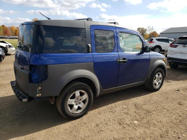 5J6YH18564L006417 - 2004 HONDA ELEMENT EX BLUE photo 3