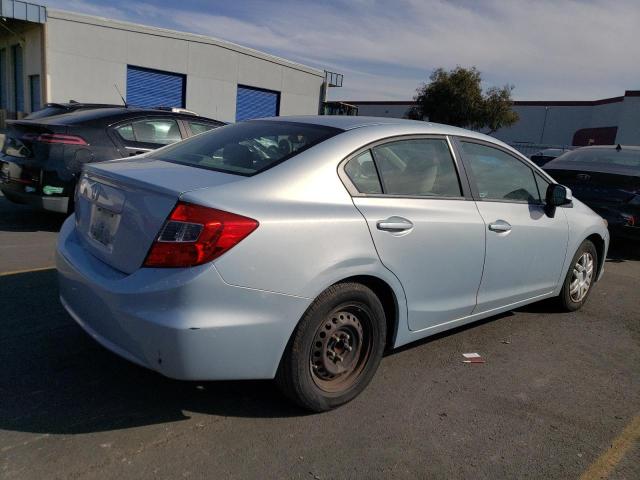 19XFB2F51CE304372 - 2012 HONDA CIVIC LX SILVER photo 3