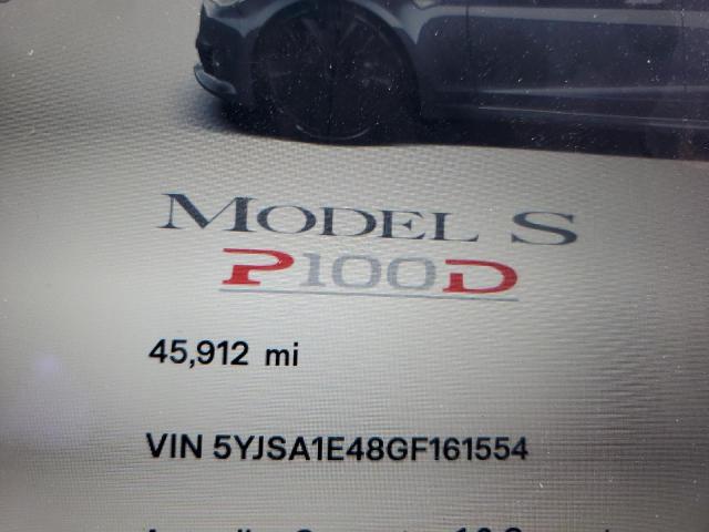 5YJSA1E48GF161554 - 2016 TESLA MODEL S BLUE photo 9