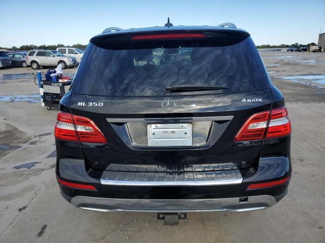 4JGDA5HB6CA062899 - 2012 MERCEDES-BENZ ML 350 4MATIC BLACK photo 6