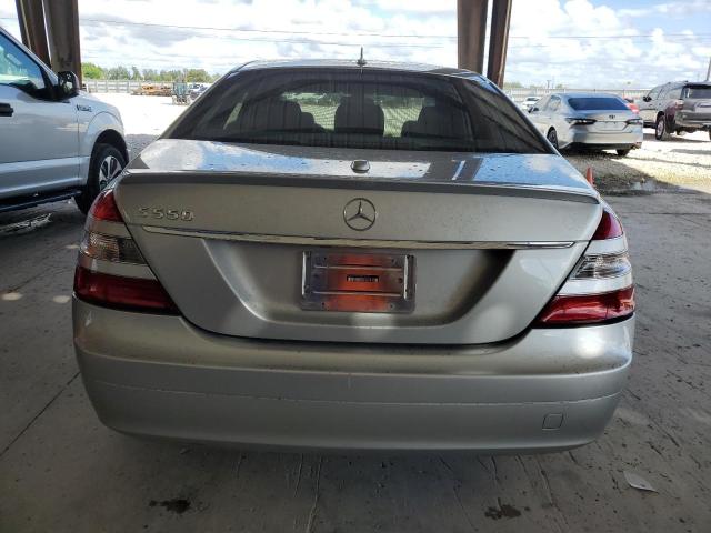 WDDNG71X97A046068 - 2007 MERCEDES-BENZ S 550 SILVER photo 6