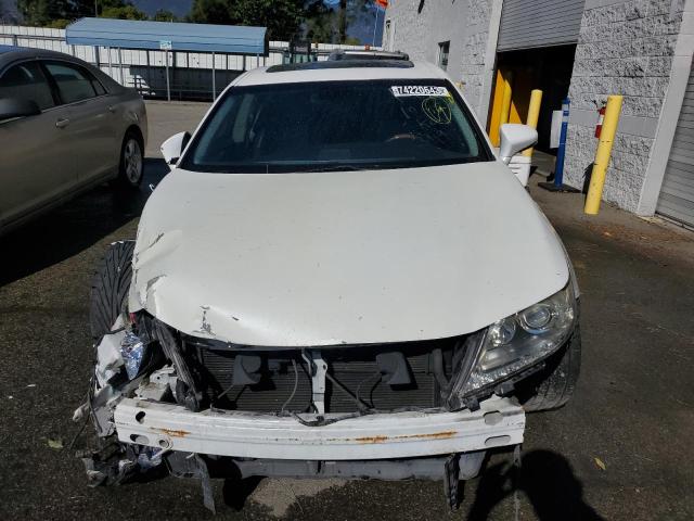 JTHBW1GG0E2073119 - 2014 LEXUS ES 300H WHITE photo 5