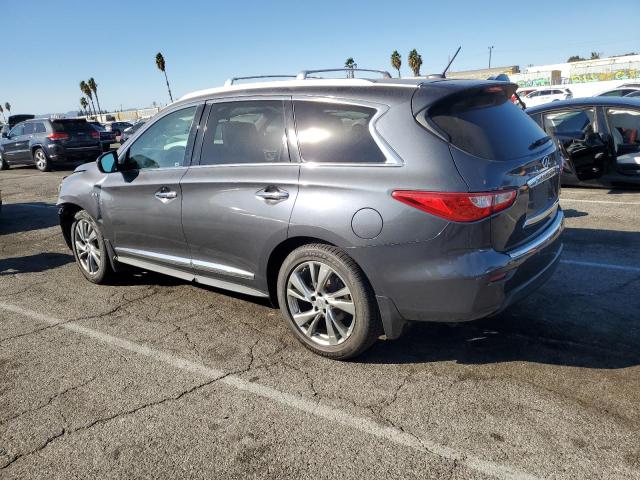 5N1AL0MN0EC509766 - 2014 INFINITI QX60 GRAY photo 2