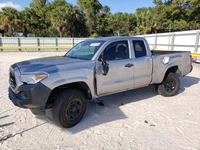 5TFRX5GN0KX138312 - 2019 TOYOTA TACOMA ACCESS CAB ვერცხლისფერი ფოტო 1