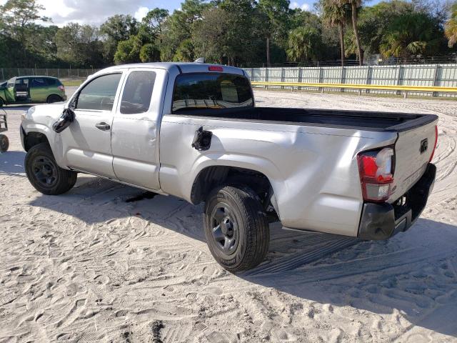 5TFRX5GN0KX138312 - 2019 TOYOTA TACOMA ACCESS CAB ვერცხლისფერი ფოტო 2