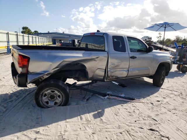 5TFRX5GN0KX138312 - 2019 TOYOTA TACOMA ACCESS CAB ვერცხლისფერი ფოტო 3