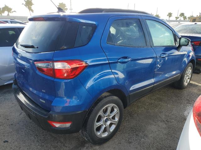 MAJ3S2GE7LC361335 - 2020 FORD ECOSPORT SE 蓝色 照片 3