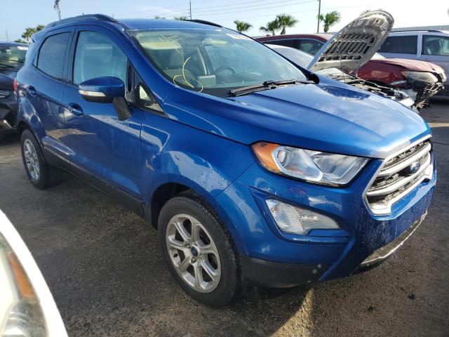 MAJ3S2GE7LC361335 - 2020 FORD ECOSPORT SE 蓝色 照片 4