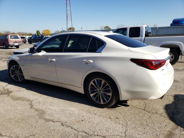 JN1EV7AR5KM551536 - 2019 INFINITI Q50 LUXE WHITE photo 2