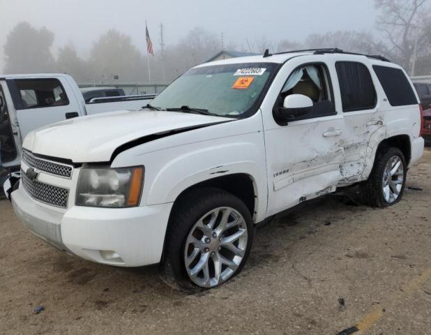 1GNSKBE08BR185993 - 2011 CHEVROLET TAHOE K1500 LT WHITE photo 1