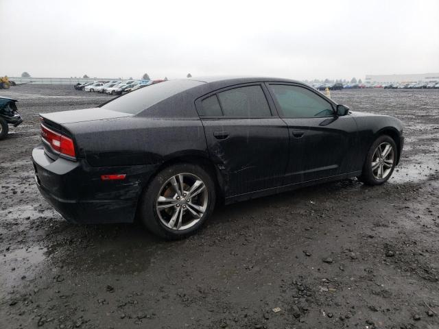 2C3CDXFG5EH216383 - 2014 DODGE CHARGER SE BLACK photo 3