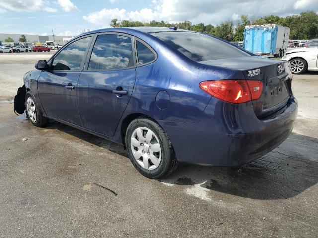 KMHDU46D28U551330 - 2008 HYUNDAI ELANTRA GLS BLUE photo 2