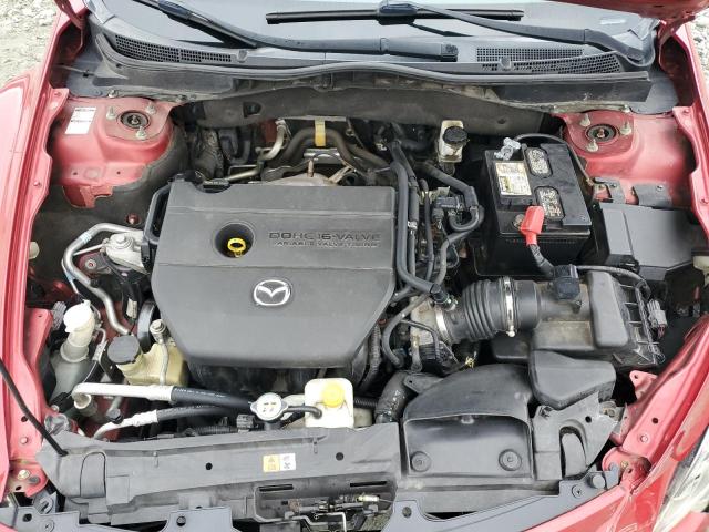 1YVHZ8DH5C5M11600 - 2012 MAZDA 6 I BURGUNDY photo 11