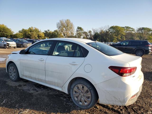 3KPA24AD6LE262124 - 2020 KIA RIO LX WHITE photo 2